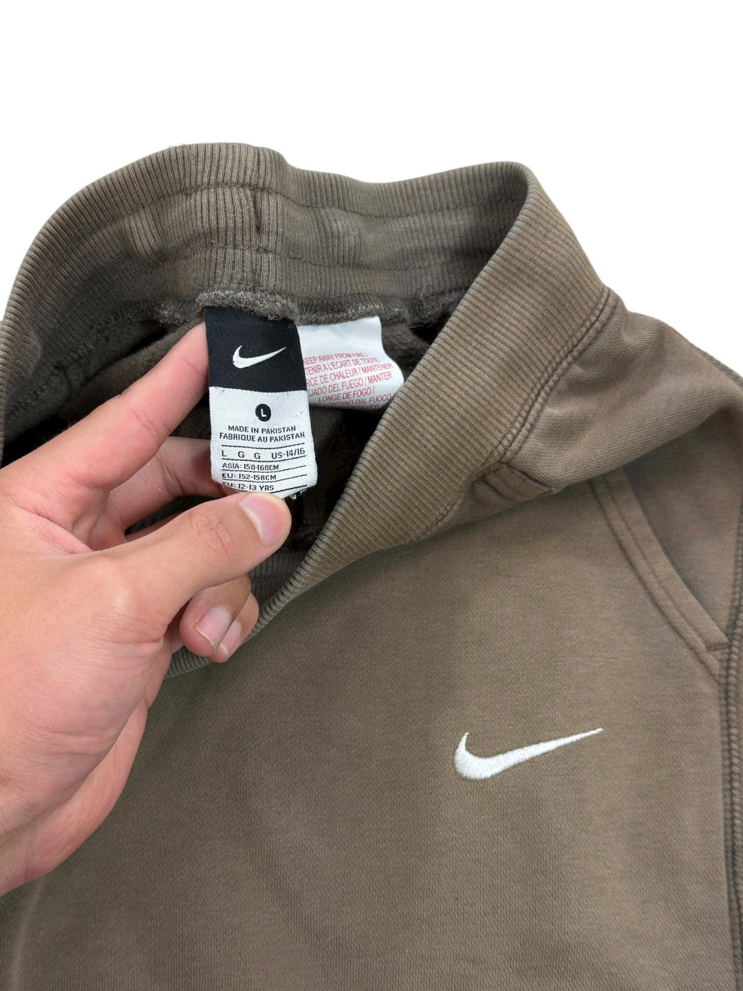 Nike Baggy Joggers Brown