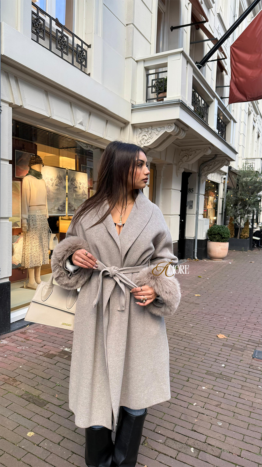 Élise Manteau Blanc